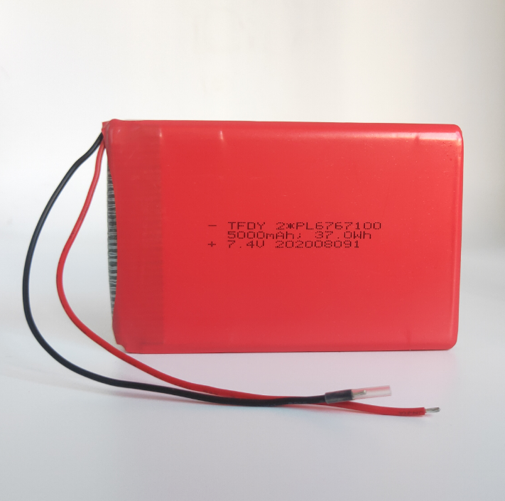 7.4V5000mah Rechargeable Lithium Ion Pol